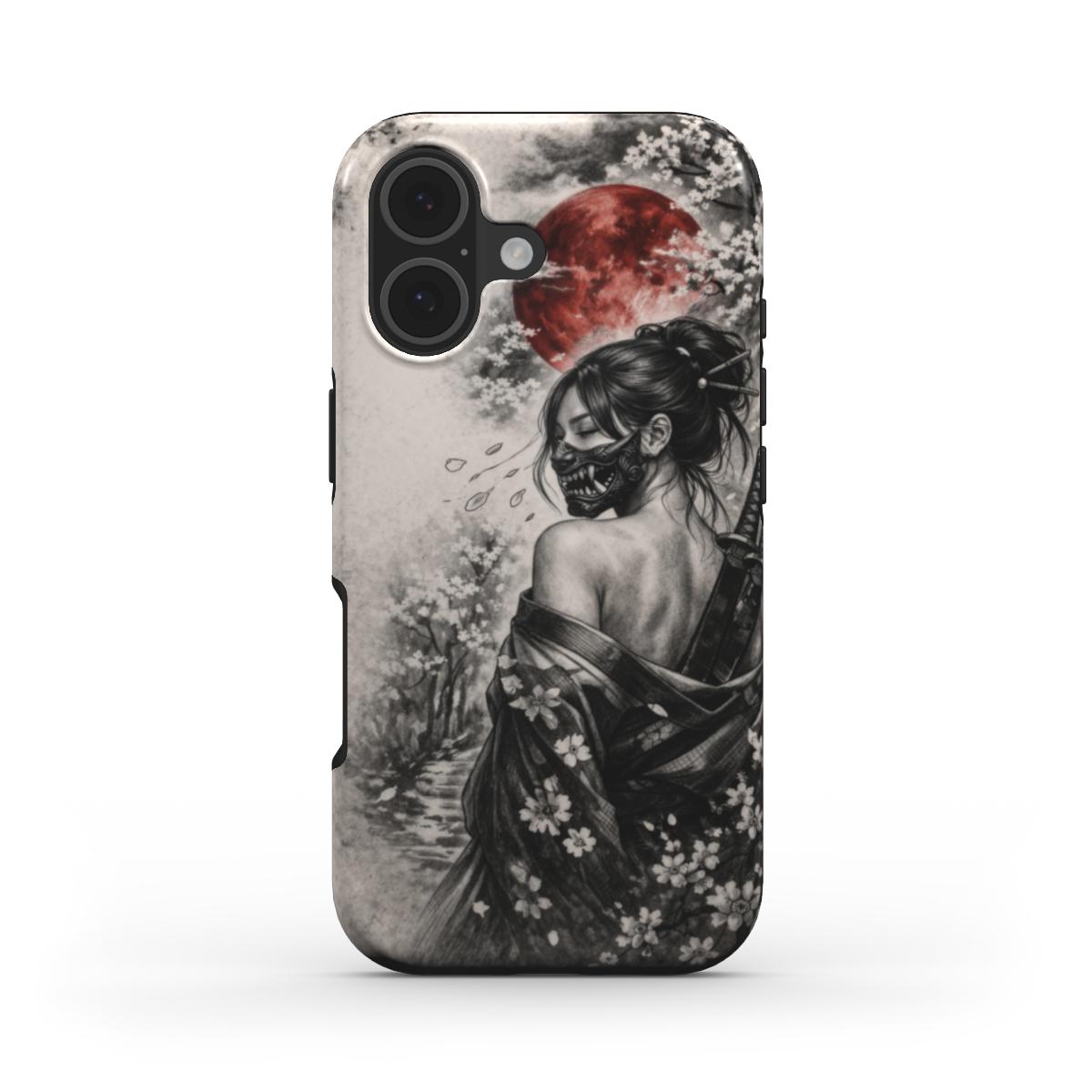 Phone Case "Masked Moon Geisha – A.D.S Accessory" – A.D.S Collection