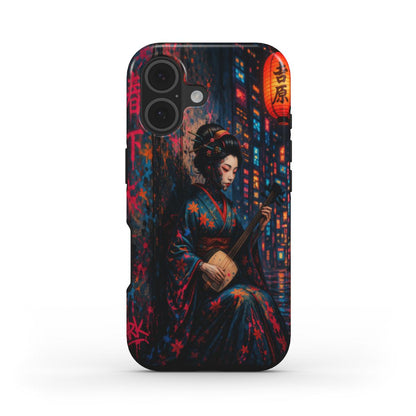 Phone Case "Neon Geisha Melody – A.D.S Accessory" – A.D.S Collection