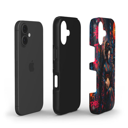 Phone Case "Neon Geisha Melody – A.D.S Accessory" – A.D.S Collection