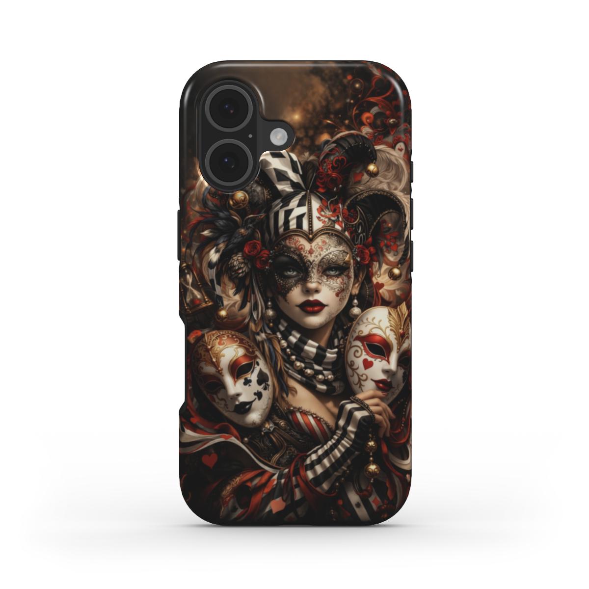 Phone Case "Velvet Joker Masquerade – A.D.S Accessory" – A.D.S Collection