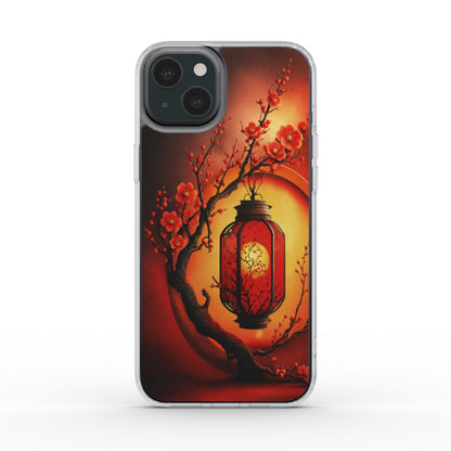 Phone Case MagSafe "Crimson Blossom Lantern – A.D.S Accessory" – A.D.S Collection