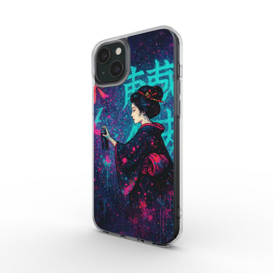 Phone Case MagSafe "Geisha Graffiti – A.D.S Accessory" – A.D.S Collection