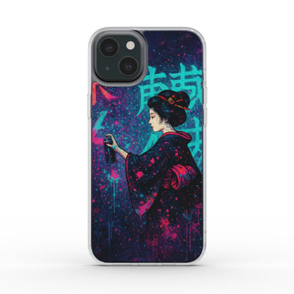 Phone Case MagSafe "Geisha Graffiti – A.D.S Accessory" – A.D.S Collection