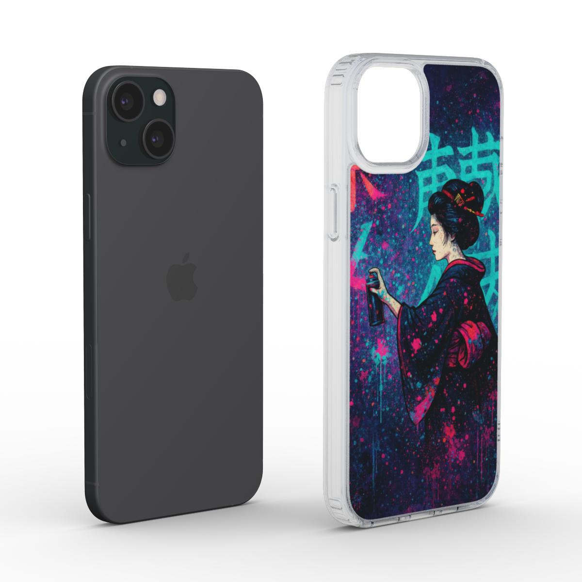 Phone Case MagSafe "Geisha Graffiti – A.D.S Accessory" – A.D.S Collection