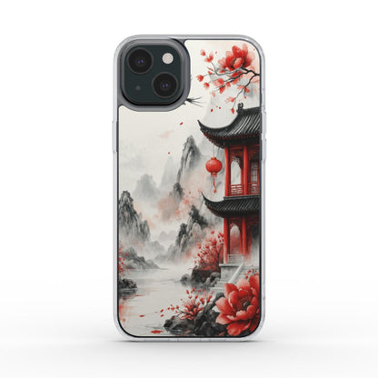 Phone Case MagSafe "Sakura Mist Sanctuary – A.D.S Accessory" – A.D.S Collection