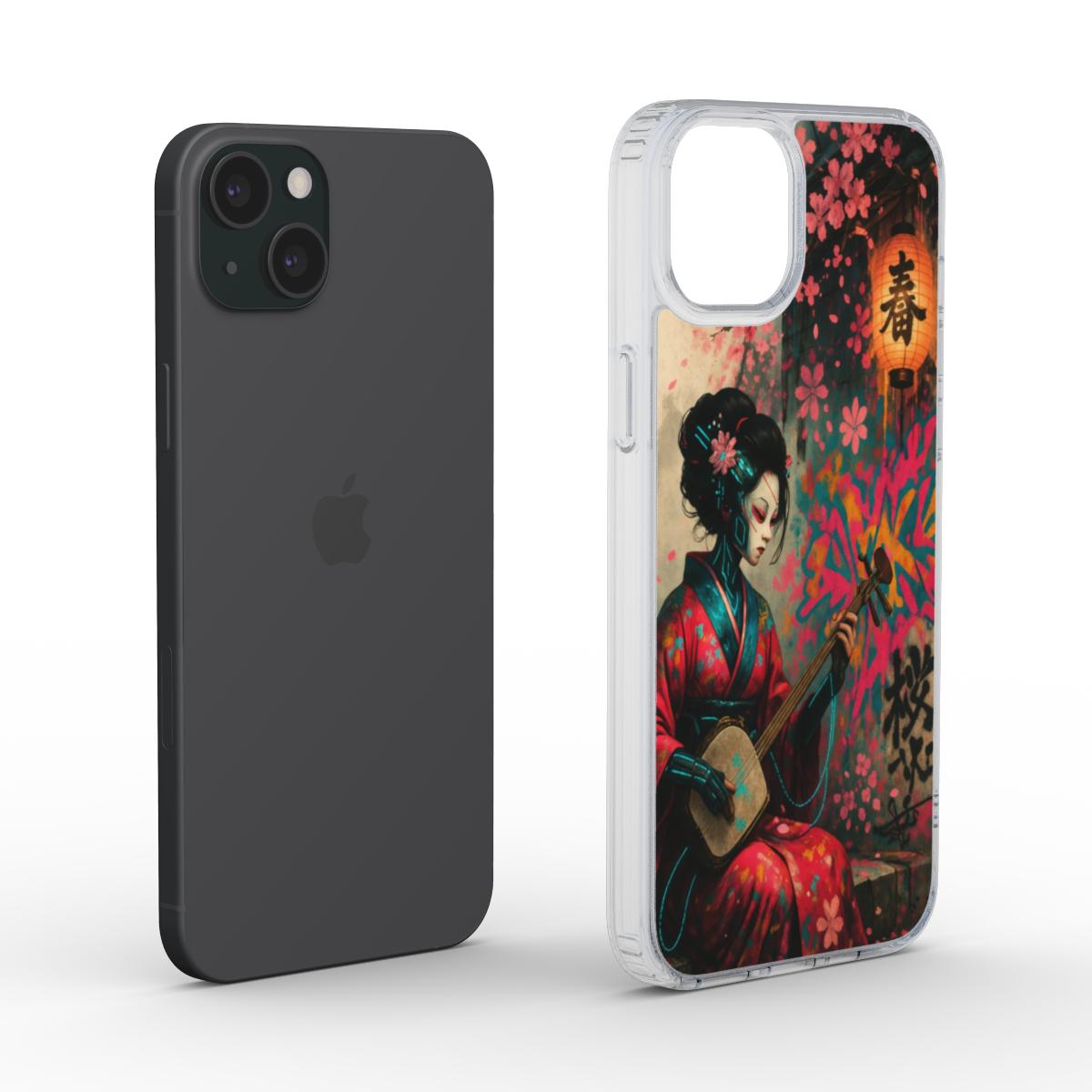 Phone Case MagSafe "Geisha Cyberpunk Sakura – A.D.S Accessory" – A.D.S Collection