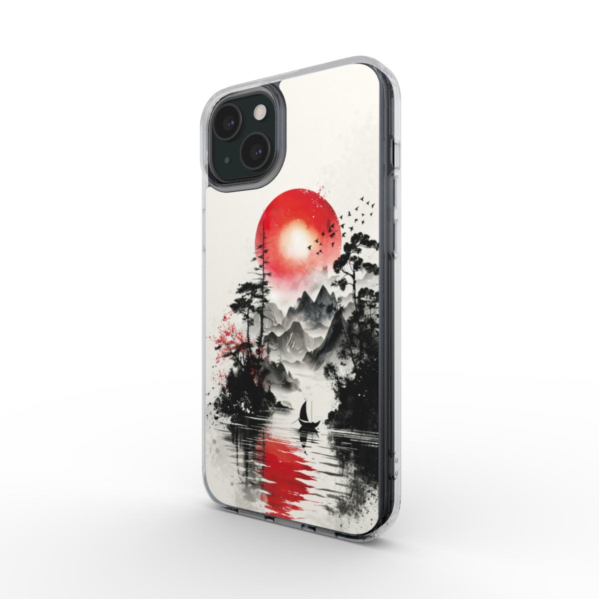 Phone Case MagSafe "Crimson Dawn Voyage – A.D.S Accessory" – A.D.S Collection