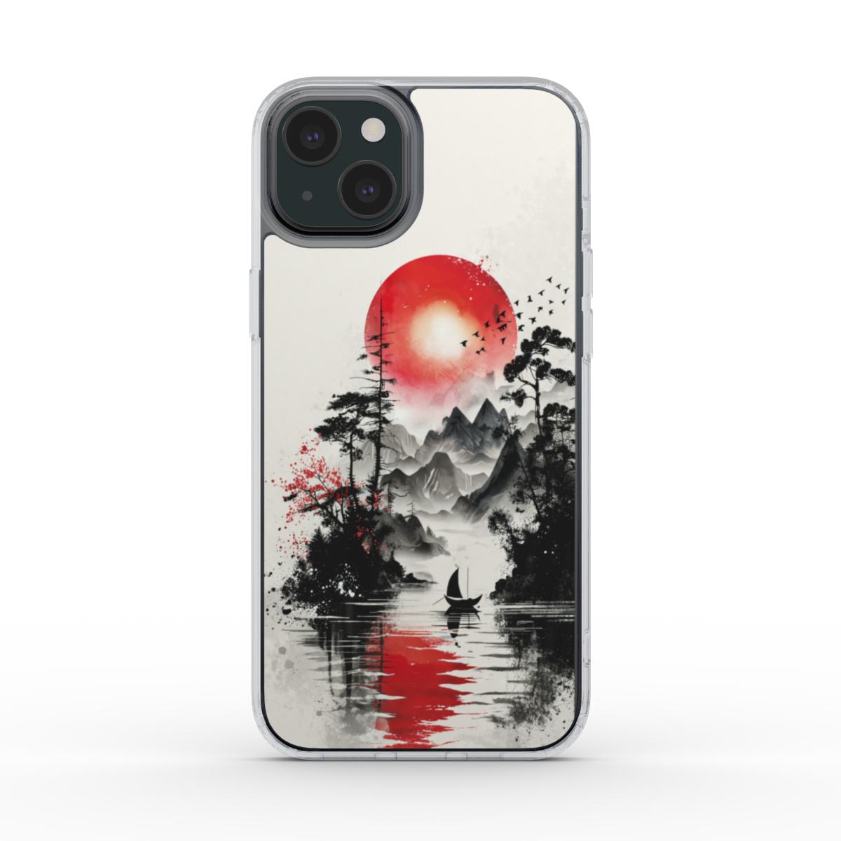 Phone Case MagSafe "Crimson Dawn Voyage – A.D.S Accessory" – A.D.S Collection