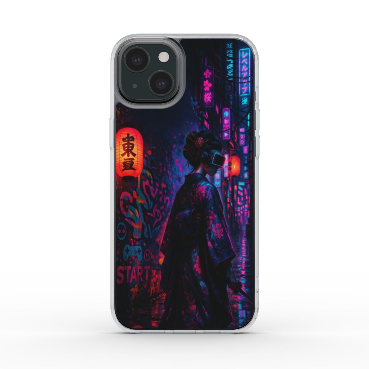 Phone Case MagSafe "Neon Geisha – A.D.S Accessory" – A.D.S Collection