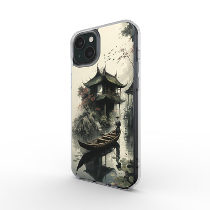 Phone Case MagSafe "Silent River Temple – A.D.S Accessory" – A.D.S Collection
