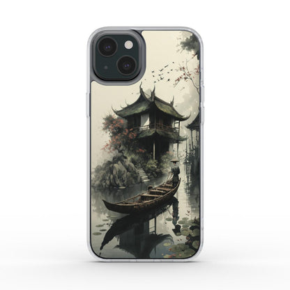 Phone Case MagSafe "Silent River Temple – A.D.S Accessory" – A.D.S Collection