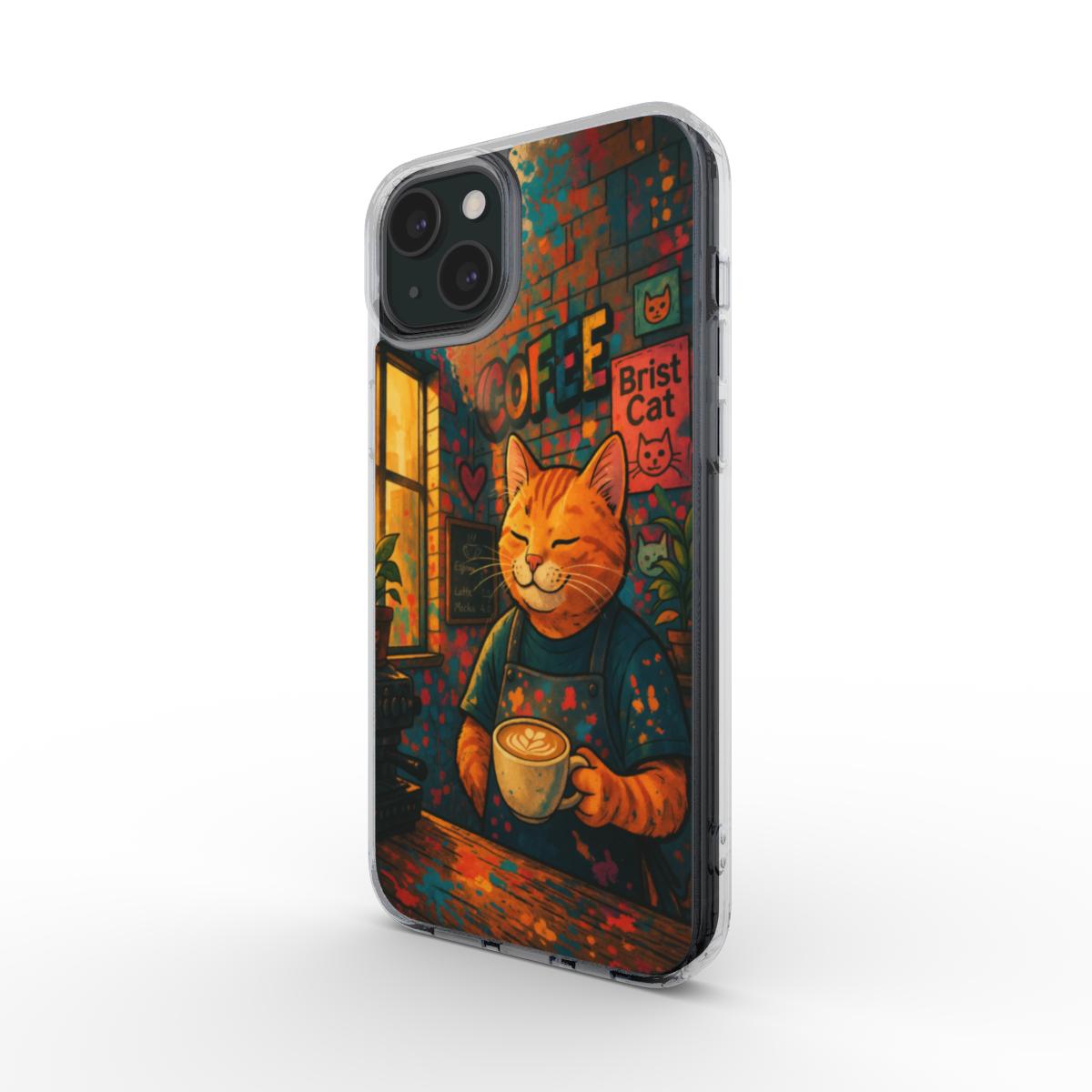 Phone Case MagSafe "Barista Cat – A.D.S Accessory" – A.D.S Collection