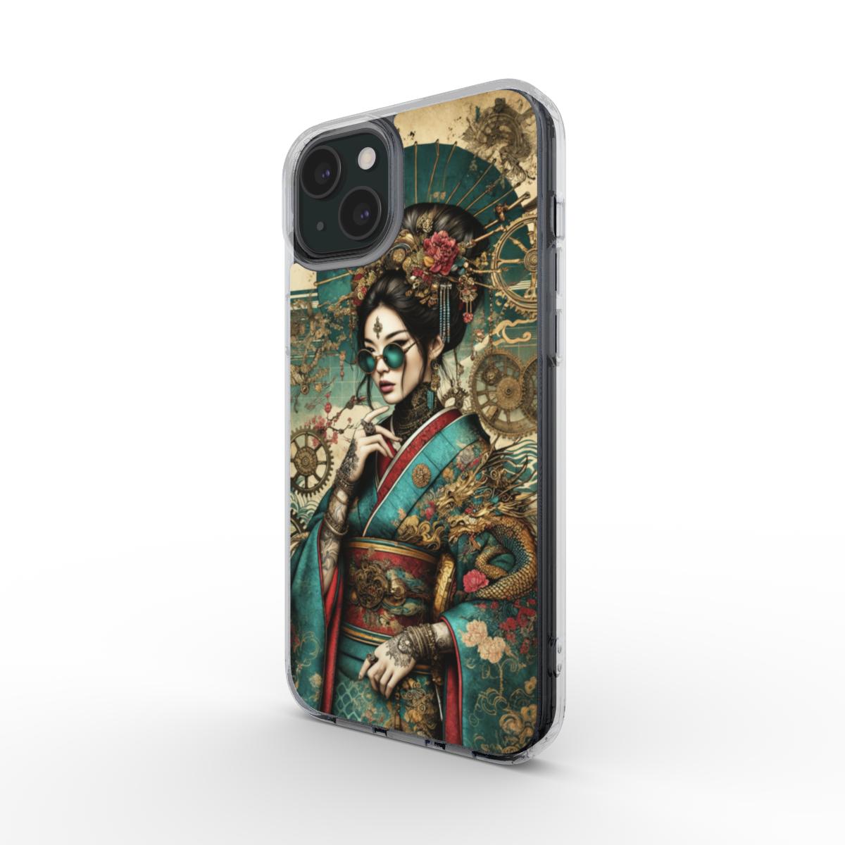 Phone Case MagSafe "Clockwork Geisha – A.D.S Accessory" – A.D.S Collection