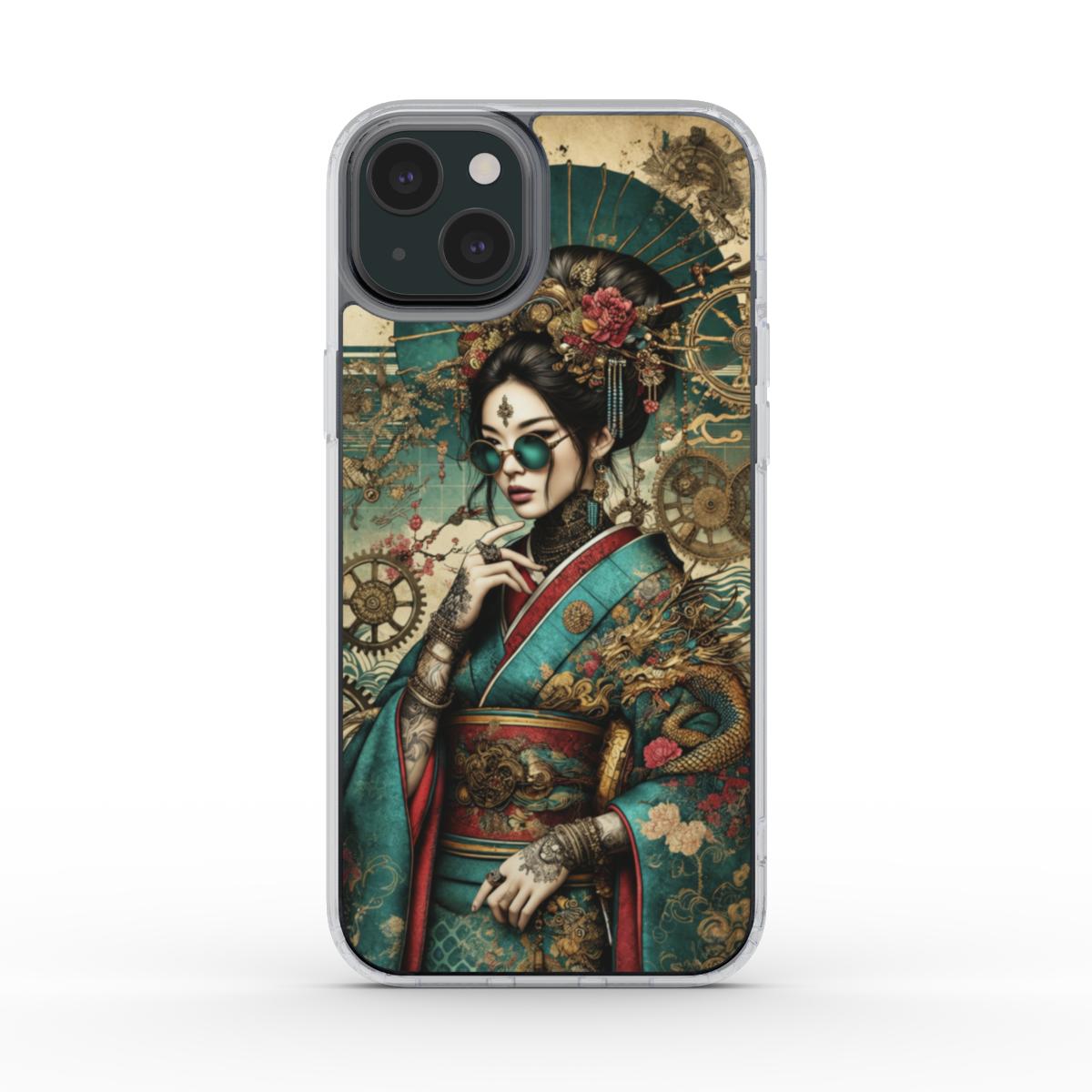 Phone Case MagSafe "Clockwork Geisha – A.D.S Accessory" – A.D.S Collection