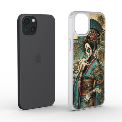 Phone Case MagSafe "Clockwork Geisha – A.D.S Accessory" – A.D.S Collection