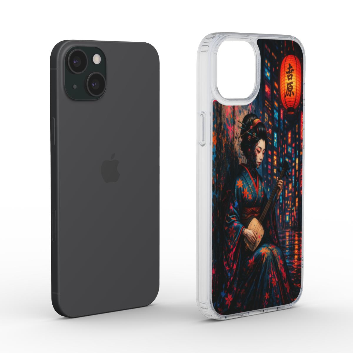 Phone Case MagSafe "Neon Geisha Melody – A.D.S Accessory" – A.D.S Collection