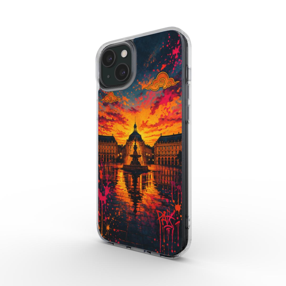 Phone Case MagSafe "Place de la Bourse Sunset – A.D.S Accessory" – A.D.S Collection