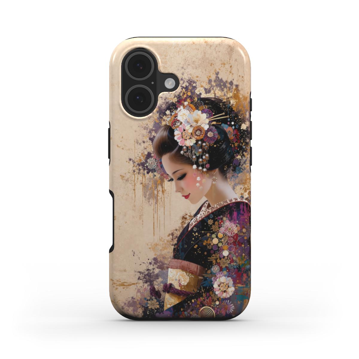 Phone Case "Golden Blossom Reverie – A.D.S Accessory" – A.D.S Collection