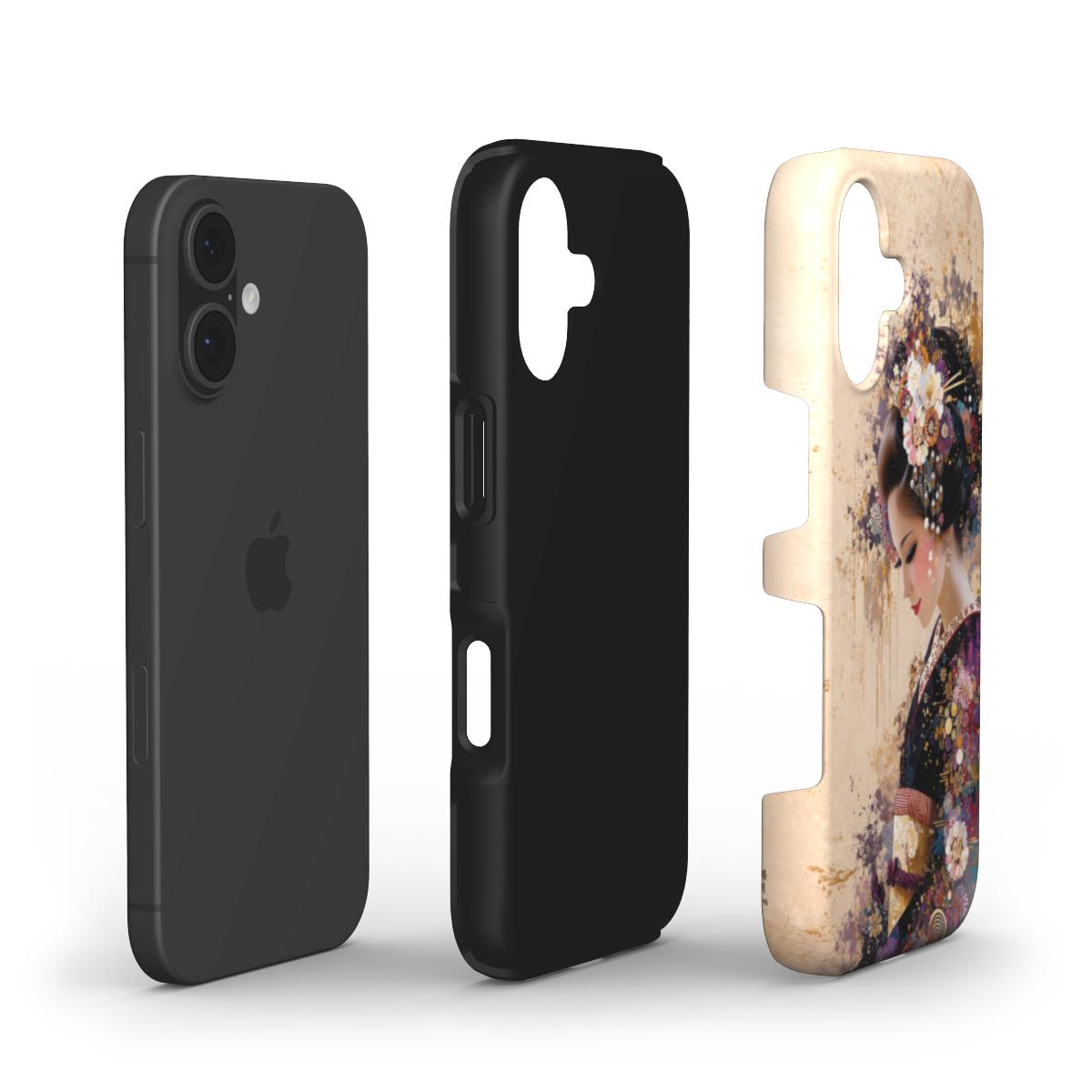 Phone Case "Golden Blossom Reverie – A.D.S Accessory" – A.D.S Collection