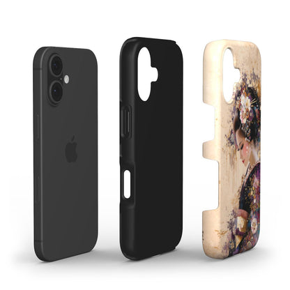 Phone Case "Golden Blossom Reverie – A.D.S Accessory" – A.D.S Collection