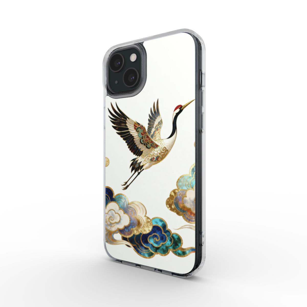 Phone Case MagSafe "Celestial Crane Harmony – A.D.S Accessory" – A.D.S Collection