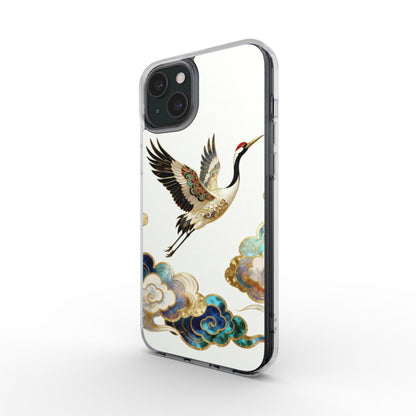 Phone Case MagSafe "Celestial Crane Harmony – A.D.S Accessory" – A.D.S Collection