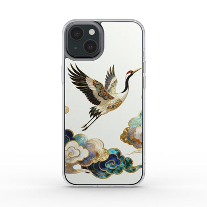 Phone Case MagSafe "Celestial Crane Harmony – A.D.S Accessory" – A.D.S Collection
