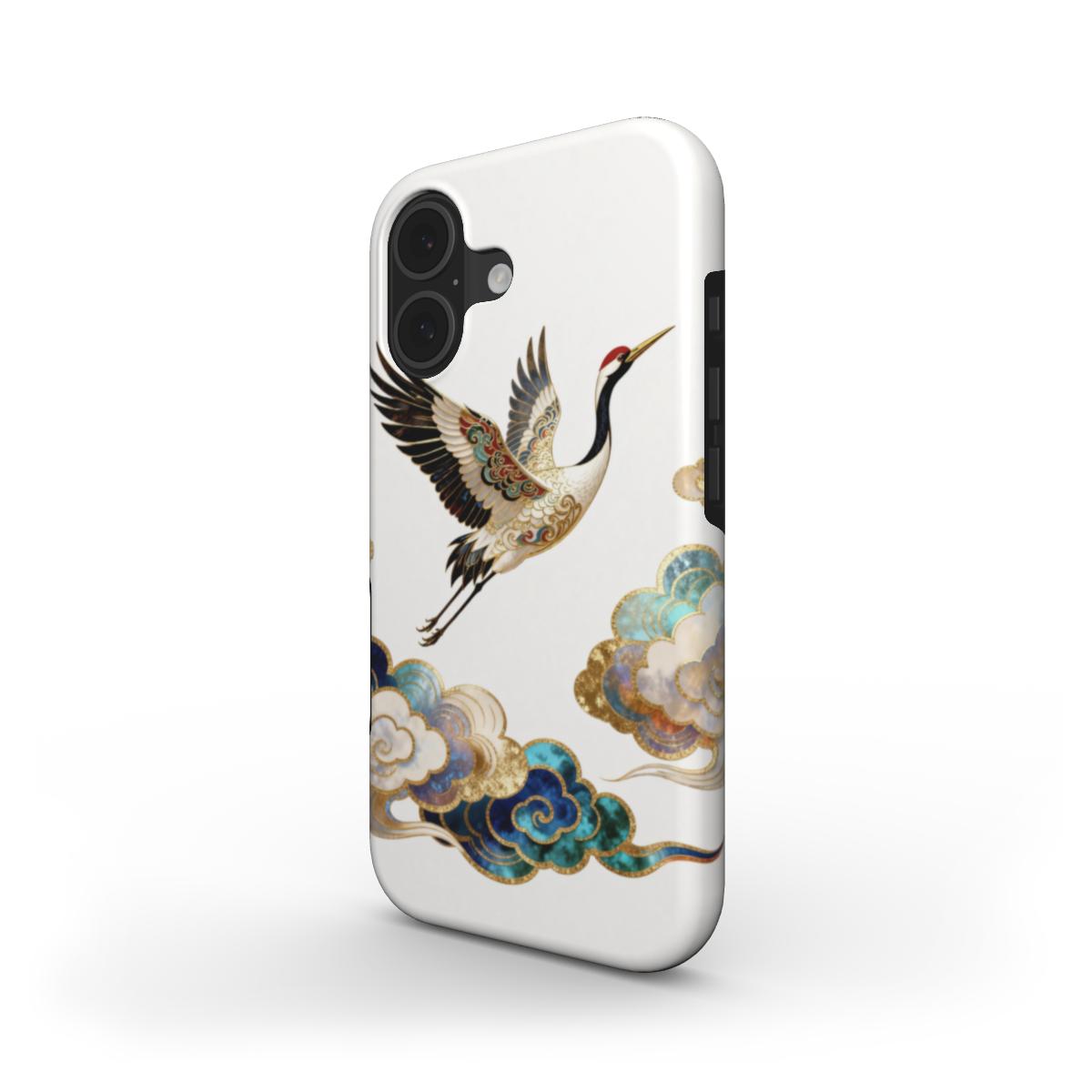Phone Case "Celestial Crane Harmony – A.D.S Accessory" – A.D.S Collection