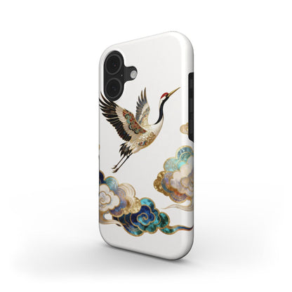 Phone Case "Celestial Crane Harmony – A.D.S Accessory" – A.D.S Collection