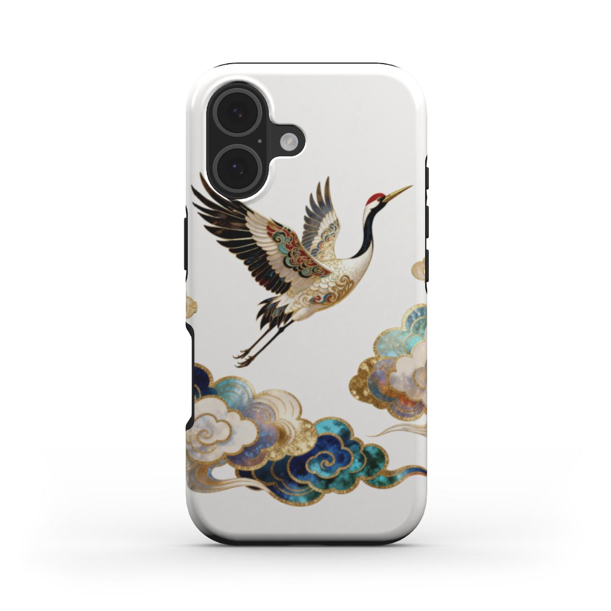 Phone Case "Celestial Crane Harmony – A.D.S Accessory" – A.D.S Collection