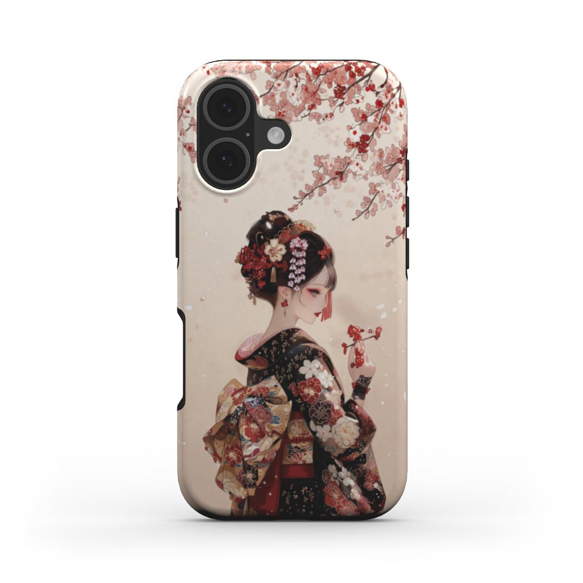 Phone Case "Sakura Geisha Grace – A.D.S Accessory" – A.D.S Collection