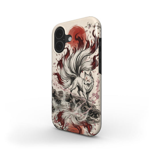 Phone Case "Kitsune Mirror Spirit – A.D.S Accessory" – A.D.S Collection