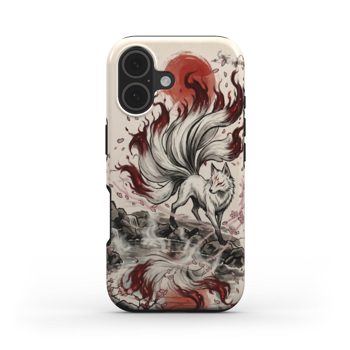 Phone Case "Kitsune Mirror Spirit – A.D.S Accessory" – A.D.S Collection