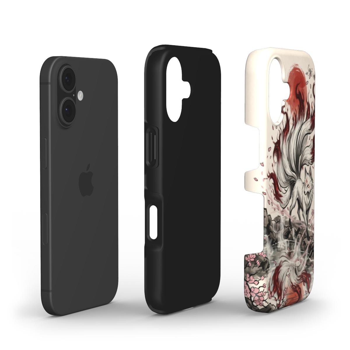 Phone Case "Kitsune Mirror Spirit – A.D.S Accessory" – A.D.S Collection