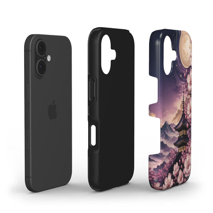 Phone Case "Moonlit Sakura Temple – A.D.S Accessory" – A.D.S Collection