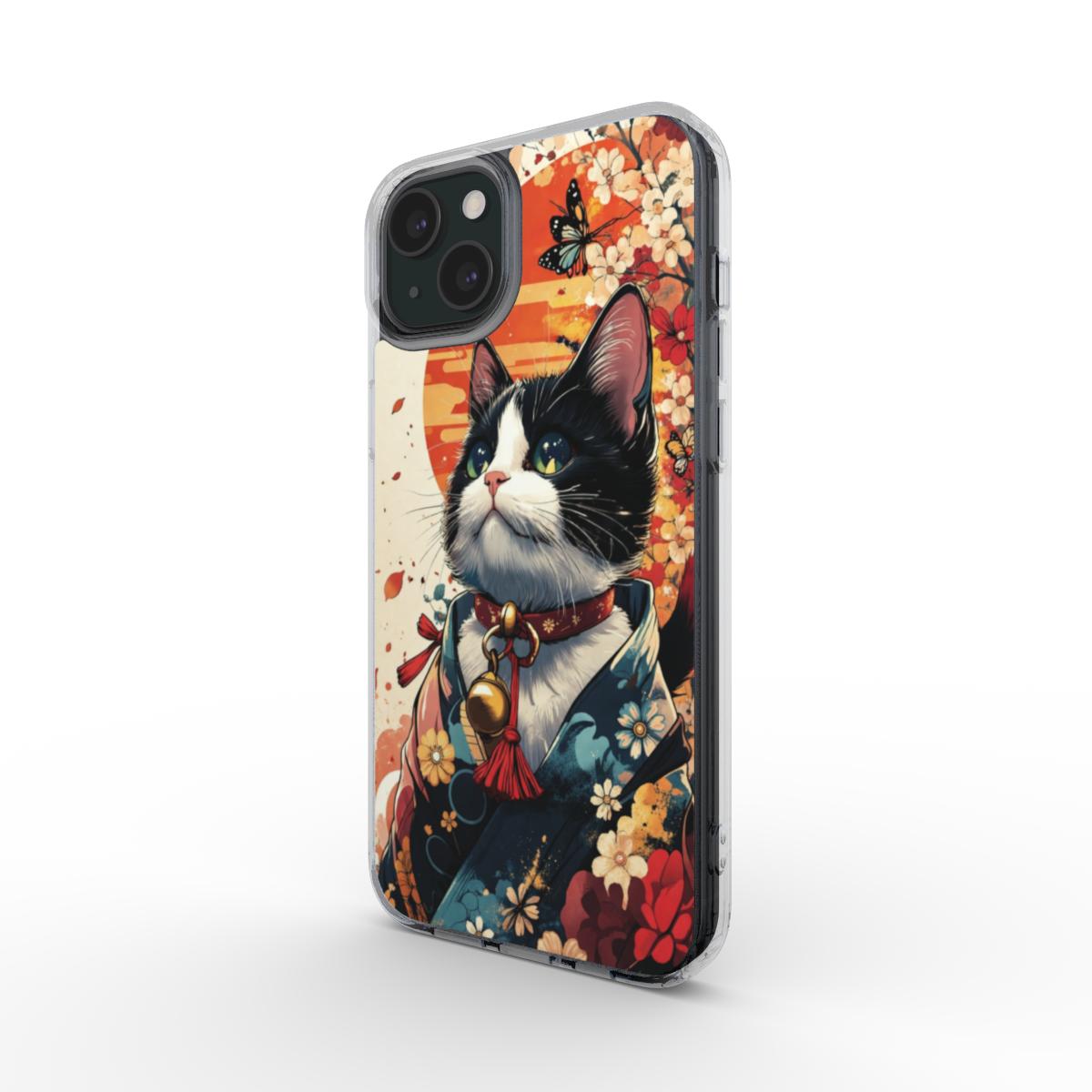 Phone Case MagSafe "Lucky Kimono Cat – A.D.S Accessory" – A.D.S Collection