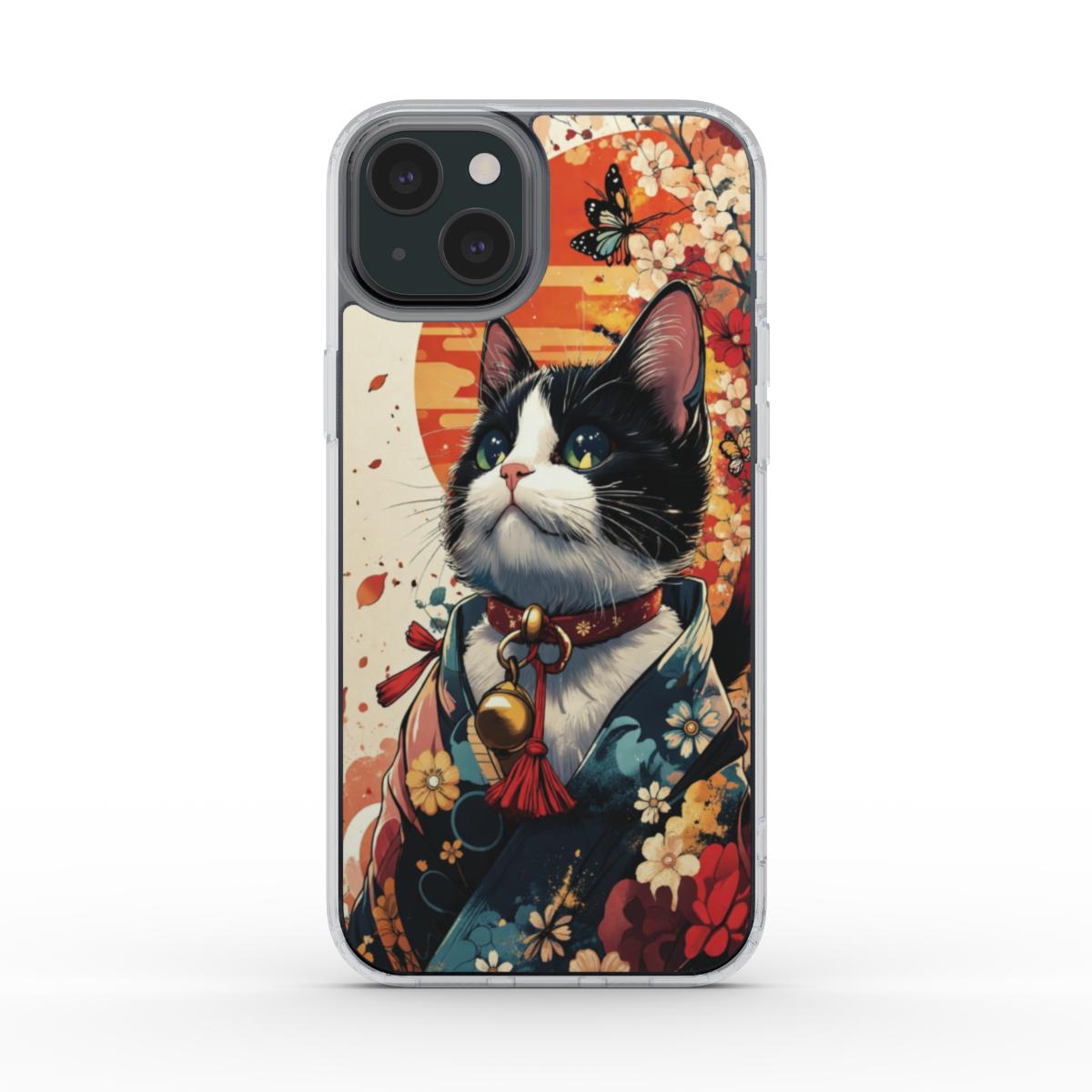 Phone Case MagSafe "Lucky Kimono Cat – A.D.S Accessory" – A.D.S Collection