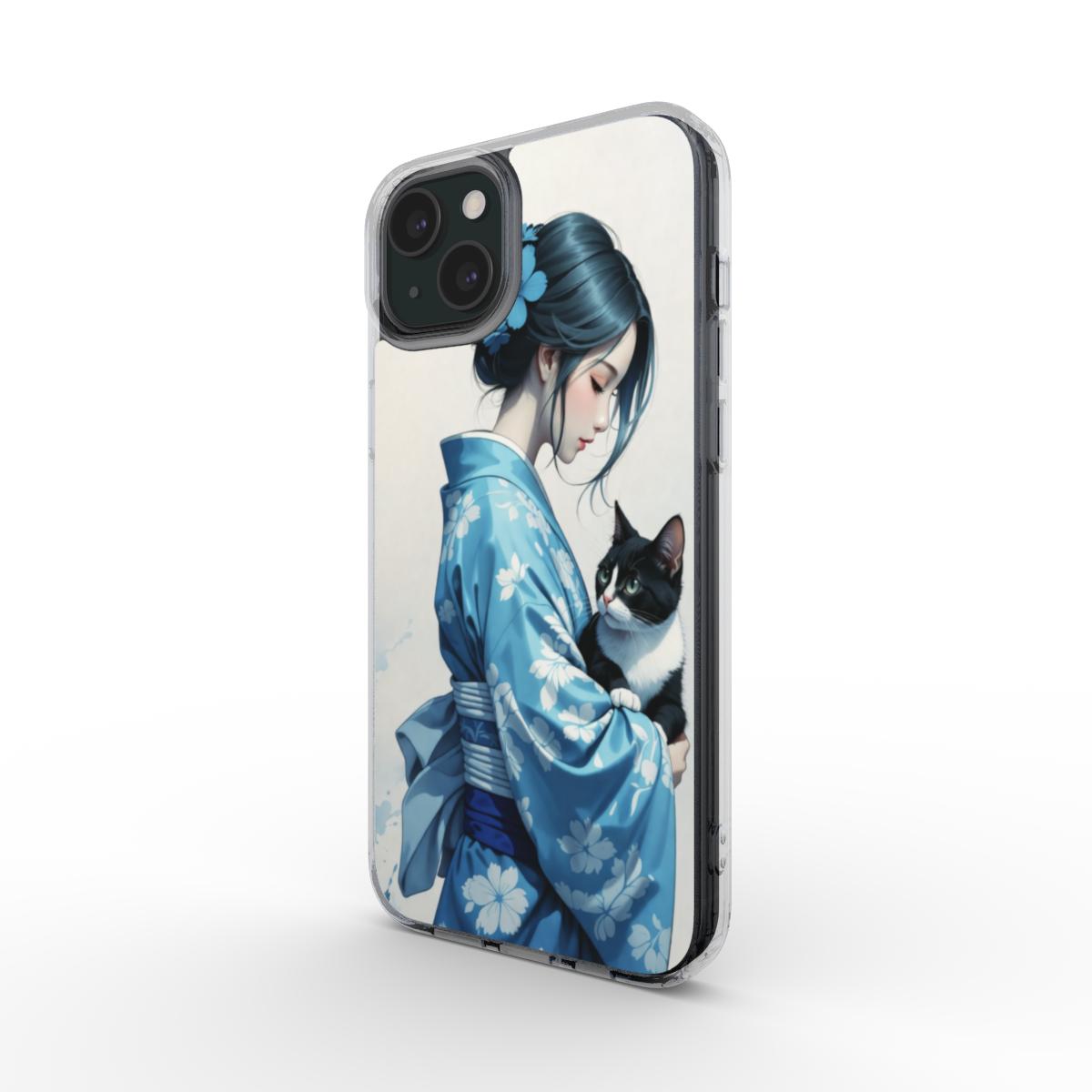 Phone Case MagSafe "Silent Kimono Moment – A.D.S Accessory" – A.D.S Collection