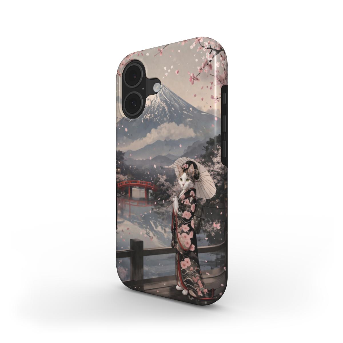 Phone Case "Snow Sakura Cat – A.D.S Accessory" – A.D.S Collection