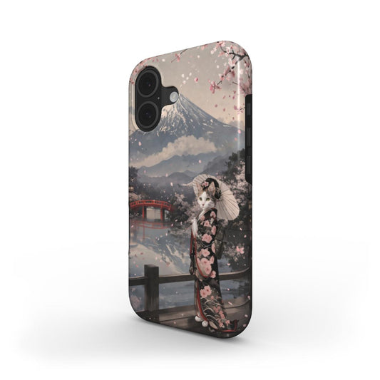 Phone Case "Snow Sakura Cat – A.D.S Accessory" – A.D.S Collection