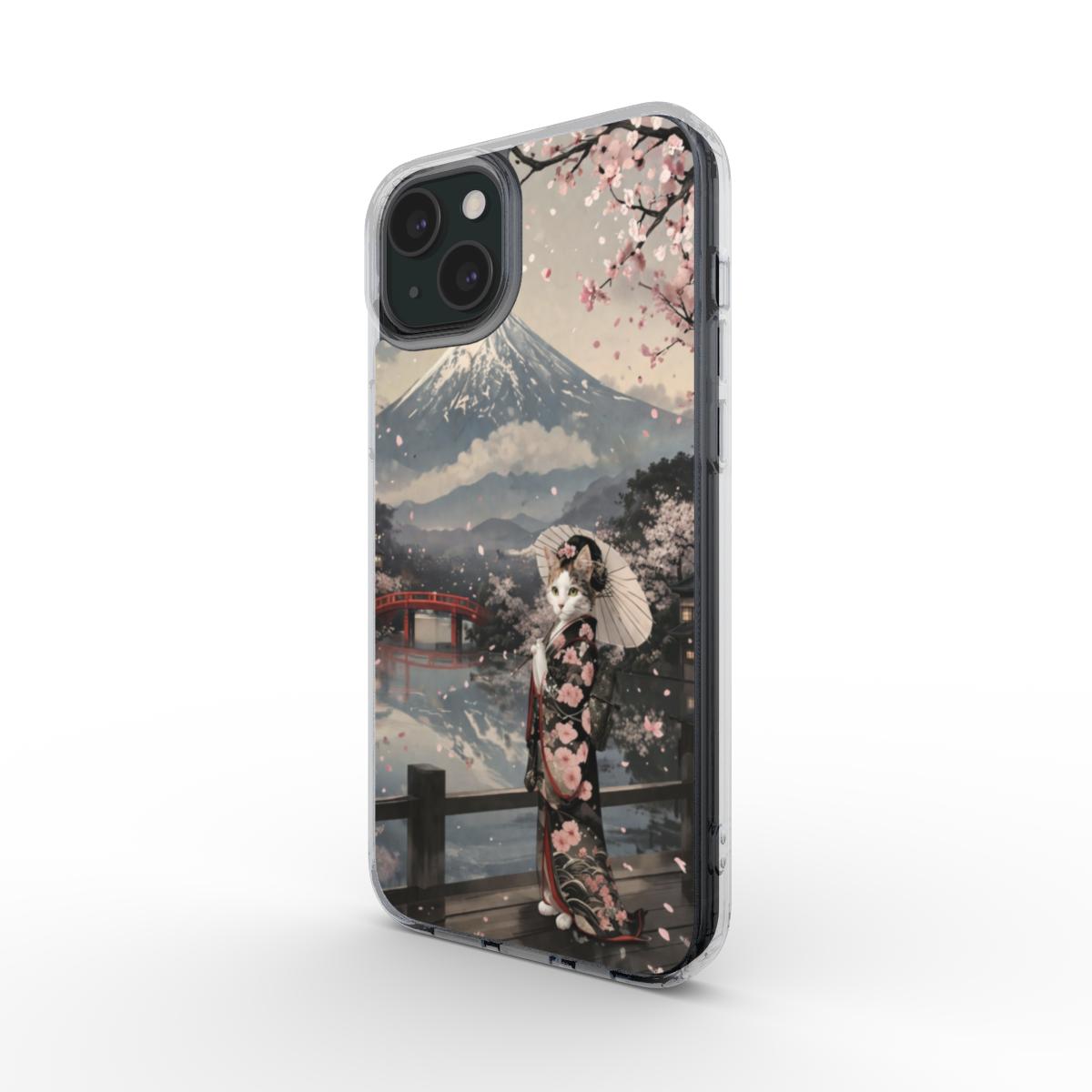 Phone Case MagSafe "Snow Sakura Cat – A.D.S Accessory" – A.D.S Collection