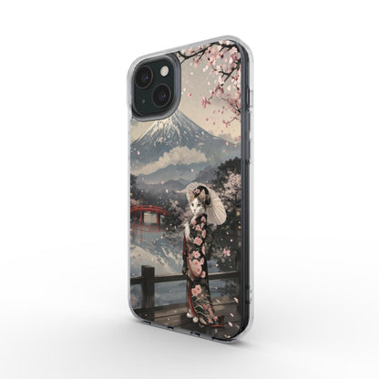 Phone Case MagSafe "Snow Sakura Cat – A.D.S Accessory" – A.D.S Collection