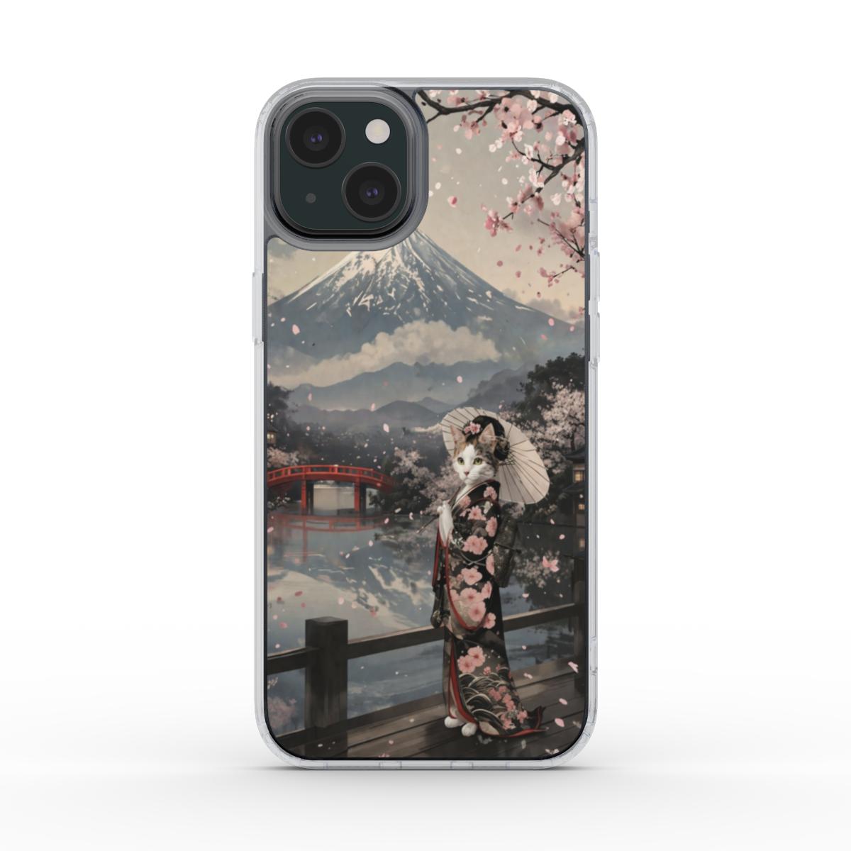 Phone Case MagSafe "Snow Sakura Cat – A.D.S Accessory" – A.D.S Collection