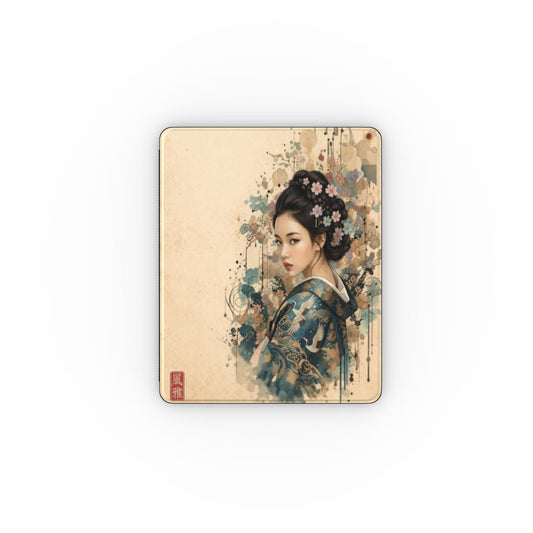 Apple iPad Case "Azure Geisha Elegance – A.D.S Accessory" – A.D.S Collection