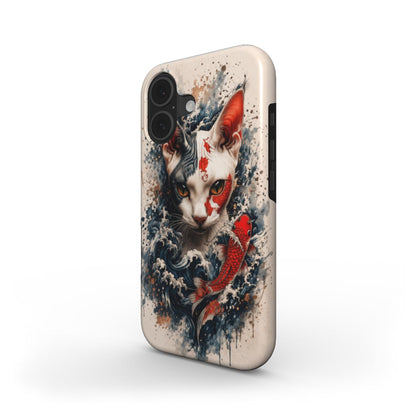 Phone Case "Koi Cat Fury – A.D.S Accessory" – A.D.S Collection