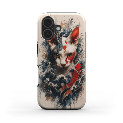 Phone Case "Koi Cat Fury – A.D.S Accessory" – A.D.S Collection