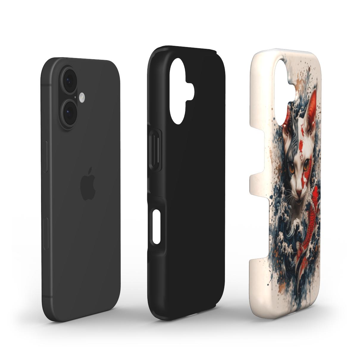 Phone Case "Koi Cat Fury – A.D.S Accessory" – A.D.S Collection