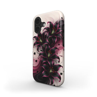 Phone Case "Velvet Midnight Lily – A.D.S Accessory" – A.D.S Collection