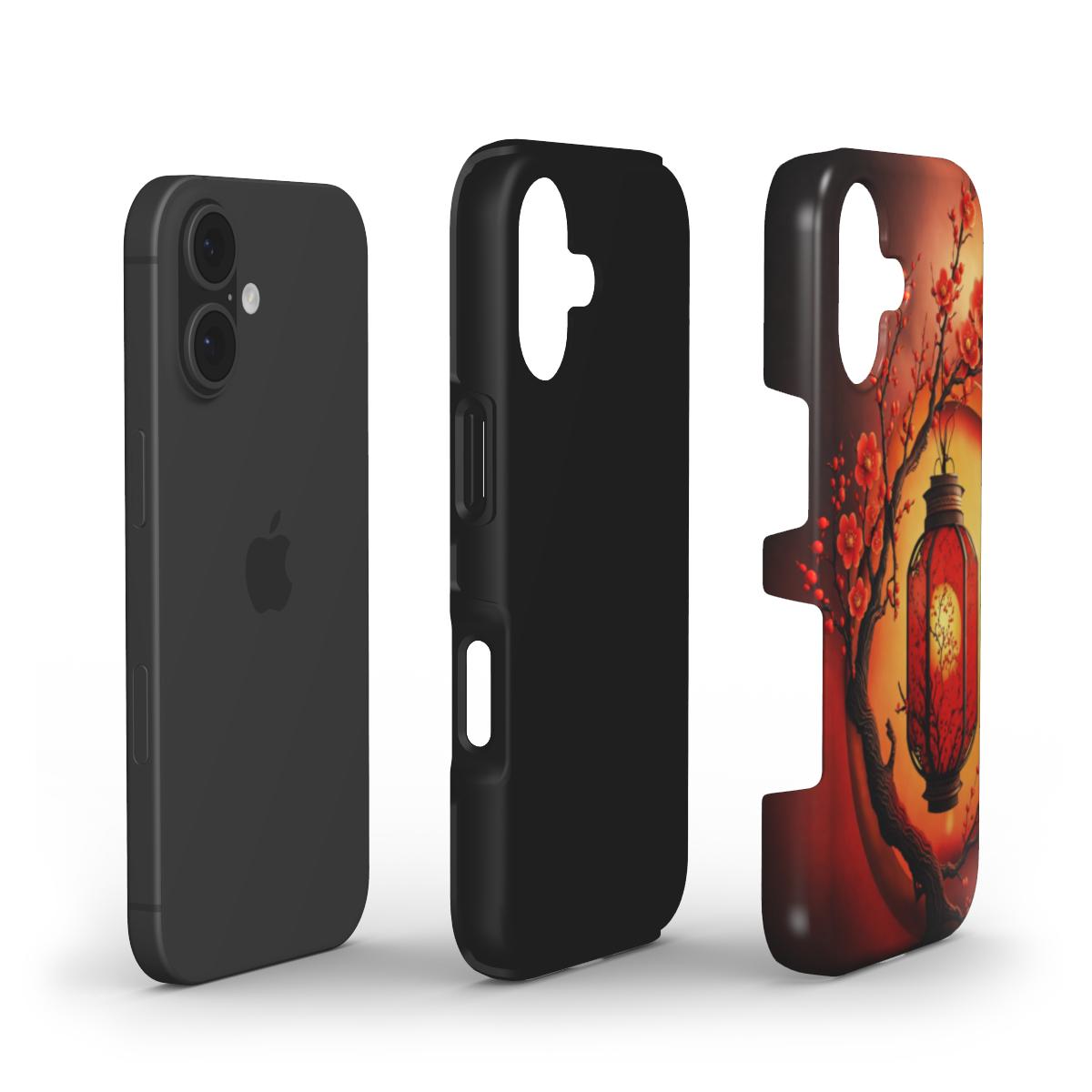 Phone Case "Crimson Blossom Lantern – A.D.S Accessory" – A.D.S Collection