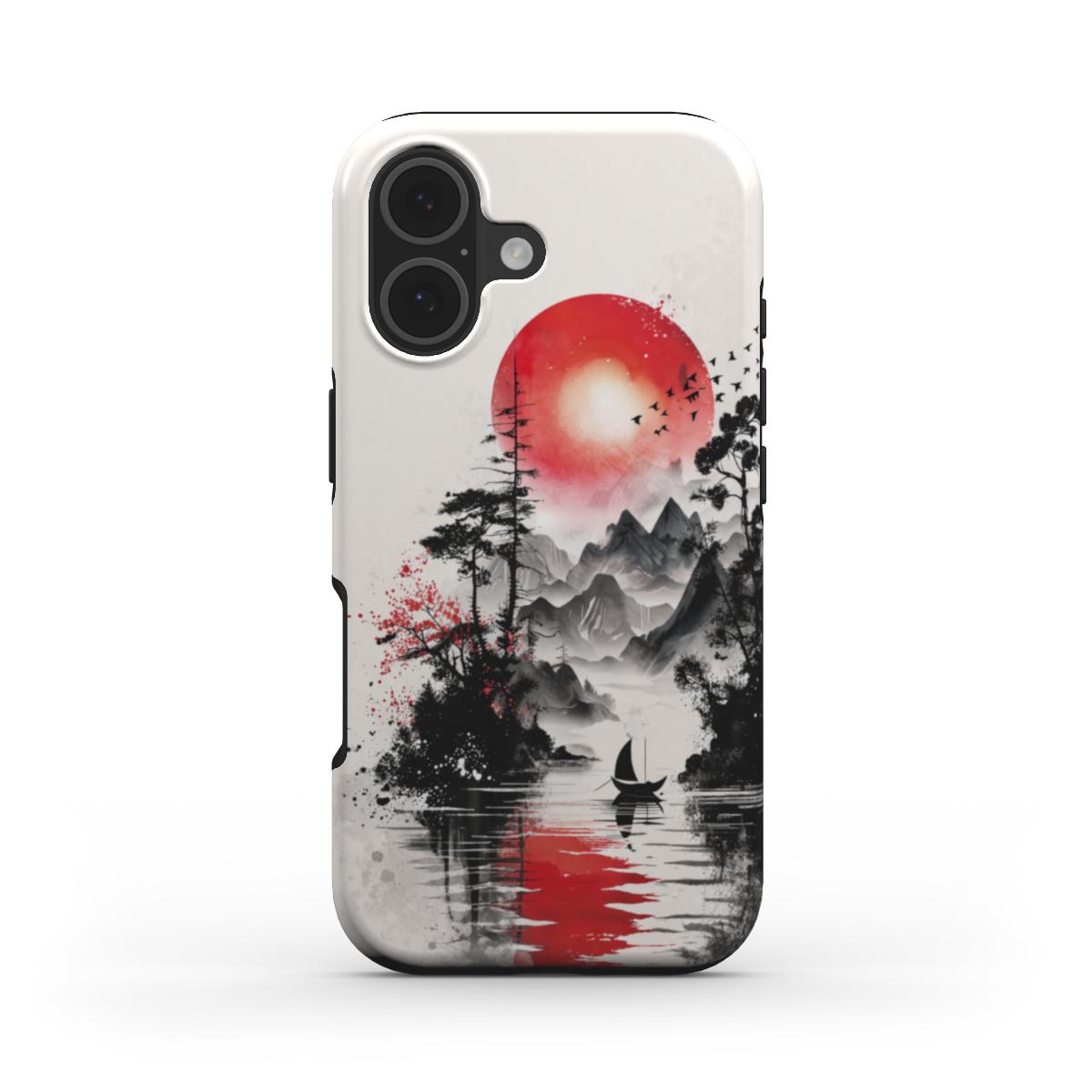 Phone Case "Crimson Dawn Voyage – A.D.S Accessory" – A.D.S Collection